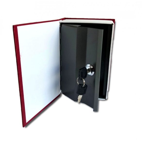 Mini Booksafe köny alakú értékkazetta 180x115x55mm