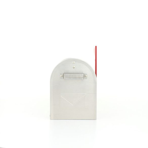 Mailbox ALU US aluminium postaláda ezüst színben 220x165x480mm