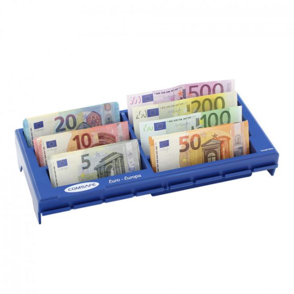 Notes euró bankjegytároló tálca 65x330x150mm