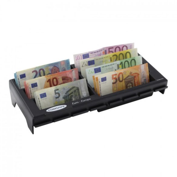 Notes euró bankjegytároló tálca 65x330x150mm