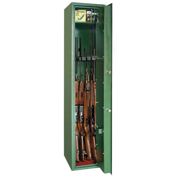 Montana5 fegyverszekrény kulcsos zárral 1450x300x340mm