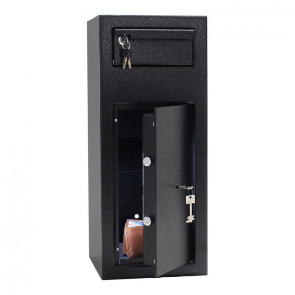 Cashmatic1 kulcsos bedóbófiókos széf kulcsos zárral 600x250x260mm